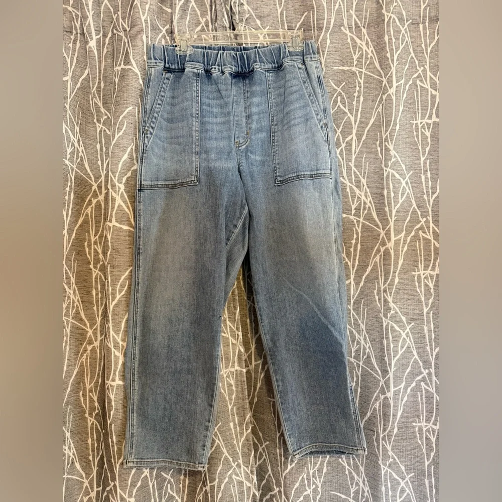 NWOT Madewell Pull On Jeans size Large - Picture 1 of 3